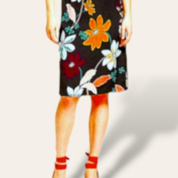 👗Gorgeous Floral Calf Length/Midi Skirt by Who What Wear - Picture 2 of 5